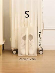 1pc Travel Shoe Storage Bag Hands In Hand To Carry Shoes, Dust-Proof And Mildew Proof Bag, Large Capacity Storage Shoe Bag, Portable Storage Shoe, Dust-Proof