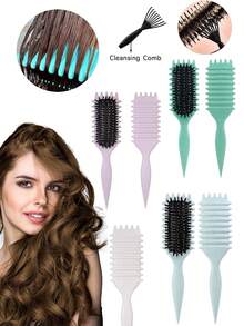 2025 新款卷发梳-卷发梳 定型卷发梳，适用于卷发，卷发梳，湿发，塑造和定型女士卷发