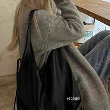 Women Shoulder Bags - 黑色 - 查看 2