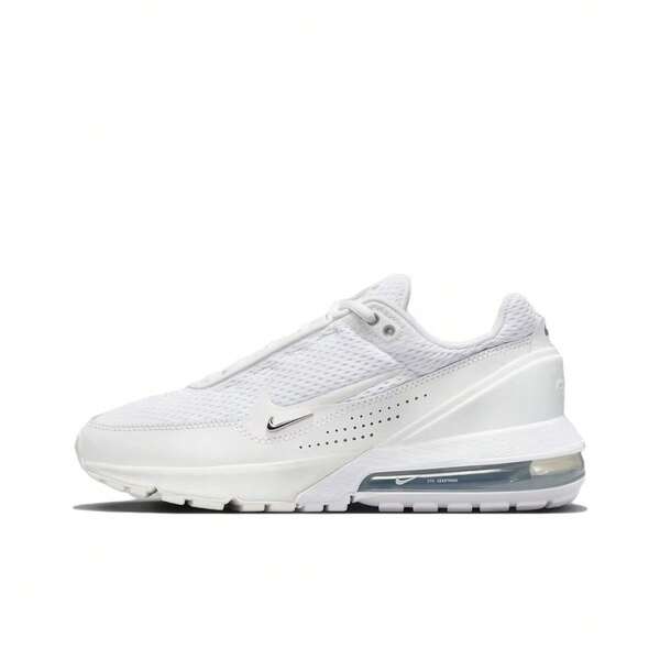  Nike Air Max Pulse - Zapatillas bajas informales con cordones para mujer, color blanco