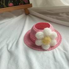 1 件（仅帽子）手工钩编马卡龙 LBB 娃娃帽，LPUPU 娃娃服装配饰 - 粉色 - 查看 4