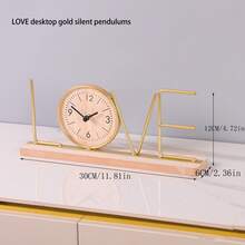 1 Piece Desktop Ornament, Suitable For Living Room, Bedroom, Entrance Hall, Wine Cabinet, TV Cabinet, Beautiful Display, Can Tell Time, A Nice Home Decoration For Living Room And Office Desktop. - Multicolor - View 8