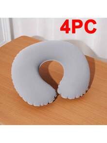 1 件超轻充气枕头、露营枕头、旅行枕头、小巧便携、符合人体工程学的设计，可在露营和徒步旅行期间为颈部和腰部提供支撑