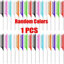 Random Professional Point-Tailed Comb Pin-Tailed Comb Rat-Tailed Comb Parting Comb Stainless Steel Tail Comb Anti-Static Hairbrush: Multi-Functional Comb For Normal Hair For Combing Out Tangles Hair Styling Candy Colours, Ideal For Hairdressers, Salons And Home Use