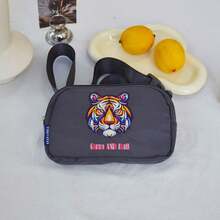 Bestickter Hüfttasche zum Laufen für Damen, leichte Handytasche, multifunktionale wasserdichte Umhängetasche für Outdoor