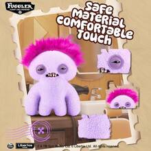Spin Master Funny Ugly Monster 9 Inch Hairy Fuggs Series Soft Toy For Children From 4 Years Plushies Ugly Teddy Dolls Teddy Weird Plushies Fugler Ugly Monsters Fugly Monsters - Old Tooth (Grey) - View 9