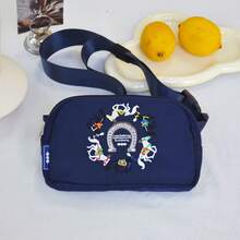 Bestickter Hüfttasche zum Laufen für Damen, leichte Handytasche, multifunktionale wasserdichte Umhängetasche für Outdoor