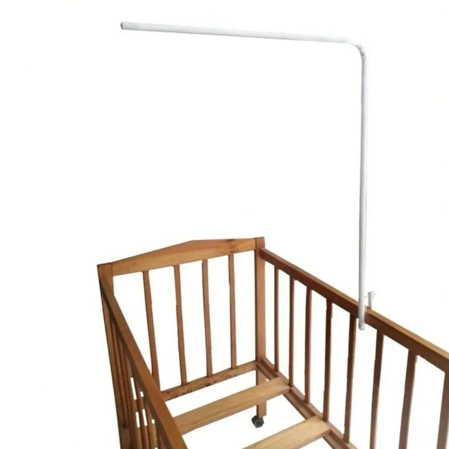 Porta Velo Cuna Bebe / Soporte Velo / Porta Velo Color Blanco - Blanco - Ver 1