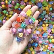 10/30/60 Peças Miniaturas de Tartaruga de Resina Luminosa que Brilham no Escuro para Artesanato DIY, Decoração de Jardim de Fadas, Ornamentos de Aquário, Acessórios de Paisagem de Tanque de Peixes