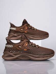 男士徒步鞋，夏季新款时尚休闲镂空透气运动跑步鞋，厚底防滑舒适凉爽，魔术贴设计适合水上活动，用途广泛，适合户外、工作、旅行、海滩、钓鱼，4 种颜色可选