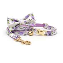 Customizable Polyester Pet Cat Bell Collar, With Customizable Names And Phone Numbers, As Well As Optional Bows And Leashes, Suitable For Party Occasions And Festivals,Cat Gift - Multicolor - View 45