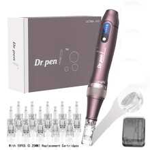 10支装专业微型塑身笔套装，包含0.25mm替换笔芯，Dr.Pen A10塑身笔 - 专业微型塑身笔 - 塑身工具套装，包含10支0.25mm替换笔芯