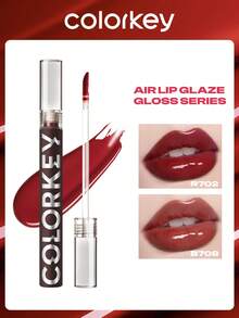 Son bóng COLORKEY Mirror Gloss Lip Tint, son bóng dưỡng ẩm, không bết dính, lâu trôi, son môi dạng lỏng, thương hiệu trang điểm, phù hợp cho nữ và bé gái, hoàn hảo cho mùa thu/đông, thời trang Y2K, thích hợp cho sinh nhật, ngày Valentine, tiệc tùng, màu sắc đẹp nhất. - Xem 8