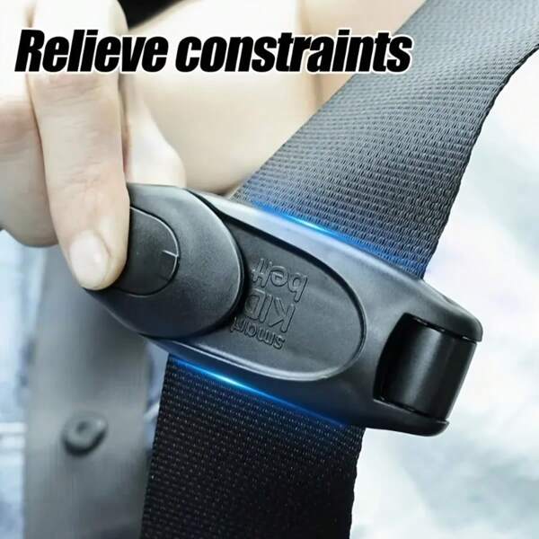 Car Seat Belt Clip, Car Seat Belt Stop Adjustment Clip, Seat Belt Limitation Clip, Car Safety Belt Clips, Adjustable Seat Belt Stopper,Comfortable Driving, Easy Installation, No Tools Required, Car Safety Accessories | Secure Fit Clips | Durable Car Parts, Car Seat Belt Clips,Anti-Stretch Neck And Abdomen,Universal Fit ABS MaterialFor Women Storage Organizer Travel Essentials Back To School Dormitory Storage