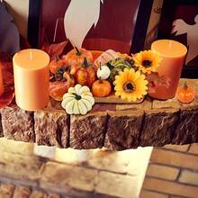 44Pcs-Artificial Pumpkins Fake Pumpkins, Autumn Harvest Faux Pumpkin Set For Home Decor, Fall Pumpkins Decor Set, Mini Artificial Gourd Maple Leaves Acorns Decorations For Home, Wedding, Fall Centerpieces Decor Fall Decor Halloween Autumn Decor Halloween Decor Room Decor Christmas Decorations Home Christmas Gifts Christmas Decor