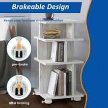 4Pcs/Set 360° Rotation Mute Furniture Casters Wheels Load-Bearing Universal Wheel Self-Adhesive Swivel Caster Roller For Cabinet