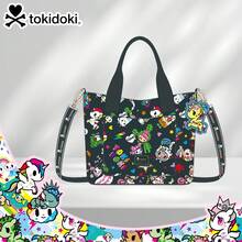 Official Licensed Tokidoki Tote Bag For Women Designer Satchel Handbags Top-Handle Purses With Strap Tokidoki Crossbody Bag Shoulder Bag Messenger Bag For Trave Work - 黑色 - 查看 1