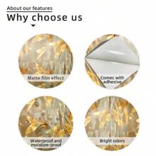 SUPSTICKER 4 piezas Pegatinas para tarjetas de crédito con diseño de elementos de mariposa, diseño ultradelgado de doble cara, material de PVC de alta calidad resistente al agua y a los arañazos, duradero, sin burbujas, fácil de pelar y pegar sin dejar residuos, ideal para viajes y uso diario, 5.39*18.6 pulgadas