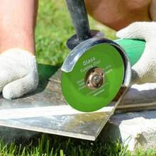 1 件 100 毫米玻璃切割盘金刚石锯片适用于角磨机 2 件切割盘，超宽金刚石砂，大理石，玻璃，瓷砖，倒角，修边，研磨，角磨机