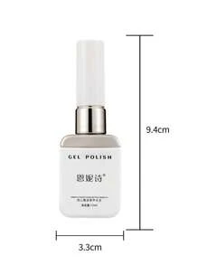 annies 12毫升凝胶底油和面油，高级底油面油沙龙套装，免擦拭可卸超亮面油，UV LED透明指甲油