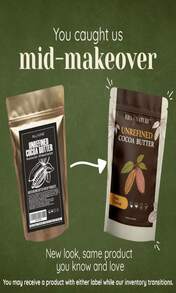 Era Of Nature Organic Unrefined Raw African Ivory White Shea Butter 16oz - Moisturizing Raw Shea Butter Bar For Skin &Amp; Hair, DIY Lip Balm Base, Cream, Soap &Amp; Lotion Making Supplies Kit, Skincare - Cocoa Butter - 查看 2