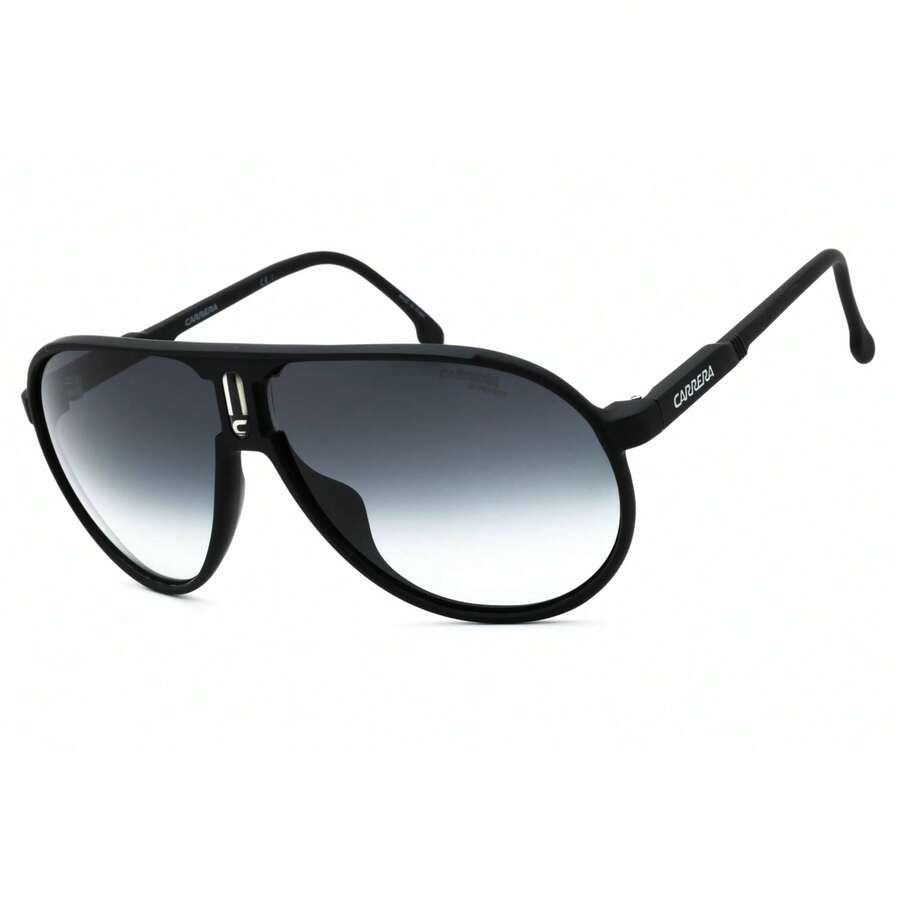 Carrera Mens Pilot Matte Black Sunglasses With Dark Grey Sf Lens  CHAMPION/N 0DL5 9O