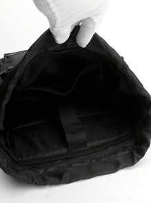 时尚多口袋背包，休闲通勤笔记本电脑包，大容量，防水，轻便，适合校园、商务、户外、运动、徒步旅行，尼龙包