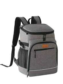 1pc Cooler Backpack Insulated Leakproof Waterproof Backpack Cooler Bag 30 Cans, Large Capacity Lightweight Travel Camping Beach Backpack Cooler Ice Chest For Men And Women Bag For School School Accessories School Stuff - Multicolor - View 3