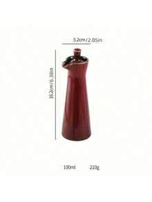 1pc 120ml Kiln-Fired Ceramic Seasoning Bottle, Japanese-Style Ceramic Oil Pot, Soy Sauce Bottle, Vinegar Bottle, Olive Oil Bottle, Creative Condiment Bottle, Kitchen Supplies - Multicolor - View 12
