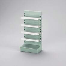 1pc Mini Shelf Rack Miniature Display Stand Dollhouse Furniture Accessory, DIY Simulation Play House Toy, Mini Flower Pot Rack Simulation Kitchen Cabinet Cake Display Decor, Party Favor Gift - Multicolor - View 25