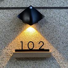 1pc ABS LED Night Light Wall Lamp, Suitable For Home Bedroom, Kitchen, Hallway, Living Room Lighting - 1pc - View 8