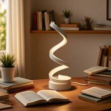 1pc LED Iron Art Desk Lamp, USB Powered, 3-Color Dimming, Height Adjustable, Ideal Room Decor Light, Suitable For Living Room, Study, Office, Bedroom, Party, Dining Room, Dorm, Great Gift For Holiday, Valentine's Day, Christmas, Halloween