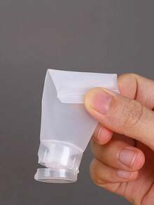 8pcs Plastic Toothpaste Tubes & Face Wash Refillable Bottles, Convenient For Travel, With Bottle Caps And Refill Bottles, Ideal For Home Use, Easy To Refill Toothpaste And Face Wash, Essential For Flights And Vacations - Multicolor - View 5