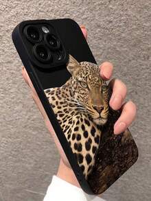 حافظة هاتف مثقوبة مستقيمة من Fierce Animals قطعة واحدة قابلة للتوافق مع IP 15 Pro Max، 14 Plus، 13 Pro ماكس، 12، 11، 7G، 7.P، IX، XR،XS Max - متعدد الألوان - مشاهدة 2