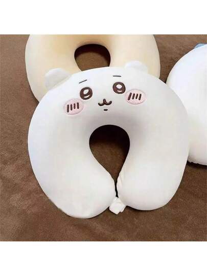 Chiikawa Usagi Hachiware Series Shaped Kussen Com Tafel Memory Foam Nap Schattige Cartoon Office Travel Neck Support view 4