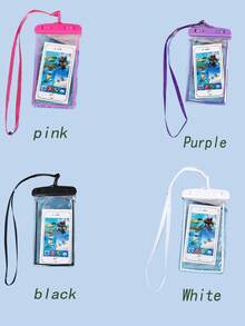 5/4/3/2/1pcs Universal Waterproof Phone Pouch, Waterproof Phone Dry Bag With Touchscreen Seal, Suitable For Swimming, Compatible With 15/14/13 Pro Max Plus And Above Models, Suitable For Swimming, Diving, Rafting And Other Water Sports, Essential For Indoor Swimming In Autumn/Winter, Travel Essential, Holiday Essential Sports Bag, Suitable For Sports, Fitness, Exercise, Travel, Vacation, Unisex, Swimming Bag, Waterproof Bag, Beach Bag - Multicolor - View 39