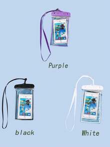 5/4/3/2/1pcs Universal Waterproof Phone Pouch, Waterproof Phone Dry Bag With Touchscreen Seal, Suitable For Swimming, Compatible With 15/14/13 Pro Max Plus And Above Models, Suitable For Swimming, Diving, Rafting And Other Water Sports, Essential For Indoor Swimming In Autumn/Winter, Travel Essential, Holiday Essential Sports Bag, Suitable For Sports, Fitness, Exercise, Travel, Vacation, Unisex, Swimming Bag, Waterproof Bag, Beach Bag - Multicolor - View 40