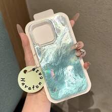 Funda de alta gama con diseño de glaciar. Compatible con phone 14/15, 11, 12, 12 Pro, 13, 13 Pro, 14, 14 Pro, 14 Plus y 15. 15 Pro, 15 Plus, 15 Pro, 16, 16 Pro, 16 Plus, 16 Pro - Rosa Pálido - Ver 2