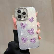 Funda para teléfono (1 unidad) con degradado de gasa multicolor, tecnología IMD Laser. Compatible con todas las series 16/15/14/13/12/11, 13/14 Pro/15 Plus/16 Pro. Incluye protector de lente. Diseño híbrido clásico a prueba de golpes. - Colores mixtos 1 - Ver 3