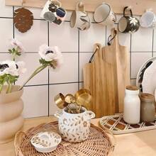 Stainless Steel Measuring Spoon Set, Multi-Functional Kitchen Tool, Stainless Steel Measuring Cup With Acacia Wood Handle, Measuring Spoon Set Is A Baking Tool Suitable For Dry Goods And Liquids, DIY Seasoning Spoon, Perfect Gift For Baking Friends