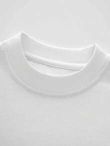 Plus Size Women's Cotton T - Shirt For Teachers With A Cute Leopard - Print Apple And Inspiring Words. Ideal For Spring And Summer, Perfect For Casual Daily Wear. - 白色1 - 查看 3