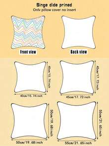 2 Stücke Marokkanischer Stil Patchwork Muster Kissenbezüge - Heimdekoration, verschiedene Größen, verdeckter Reißverschluss - strapazierfähiges Material - perfekt für Sofa, Wohnzimmer, Schlafzimmer, Büro Dekorative Kissenbezüge (Innenkissen nicht enthalten) - Verschiedenfarbig - Übersicht 2
