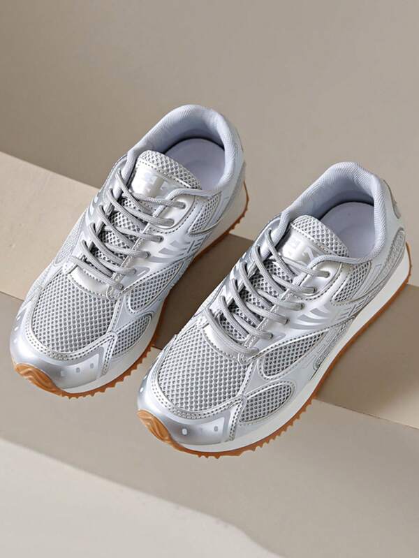 Nouvelles Baskets de sport respirantes à mailles légères, version coréenne unisexe pour couple, été 2025