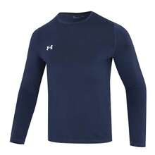 Under Armour Men's Long Sleeve Quick Dry Knit Round Neck Casual T-Shirt For Fitness, Item No. 22600307 - College Blue - View 1