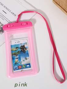 2/1个通用防水手机袋，带触摸屏密封的防水手机干袋，适合游泳，兼容15/14/13 Pro Max Plus及以上机型，适用于游泳、潜水、漂流和其他水上运动，秋冬季室内游泳必备，旅行必备，度假必备运动包，适合运动、健身、锻炼、旅行、度假，男女通用，游泳包，防水包，沙滩包 - 彩色 - 查看 15