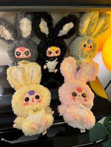 Cute Rubber Dolls For Foreigntrade, Three-Year-Old Series Clothdolls For Sleeping Companions,Birthday Gifts, Rabbit Three-Year-Olds, New Long-Earedtransformation Dolls, Creativecute Toys With Rubberyfaces(Random Delivery Of Patterns) - Multicolor - View 7