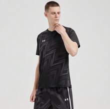 Under Armour 印花 Logo 休闲运动短袖 T 恤 - 黑色 - 查看 5