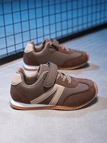 1 Pair Kids Sports Shoes, Girls/Boys Lightweight Breathable Casual Sneakers Suitable For Daily Wear And Sports Activities