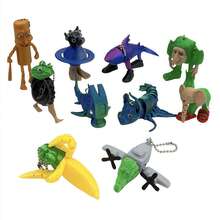 (Figura Criativa) Tralalero Tralala. Enfeites de Tubarão Meme Italiano - Coleção de Animais Fantásticos com Design Exclusivo (Banana, Elefante, Sapo Verde, Tubarão, Hipopótamo) - Escritório de Plástico Durável com Decoração de Mesa para Casa, Presente de Natal para Fãs TungTungTungSahur