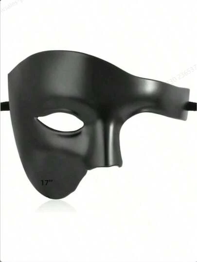 半面具，轻盈威尼斯化妆舞会面具，男女皆宜。情人节礼物，万圣节节日礼物